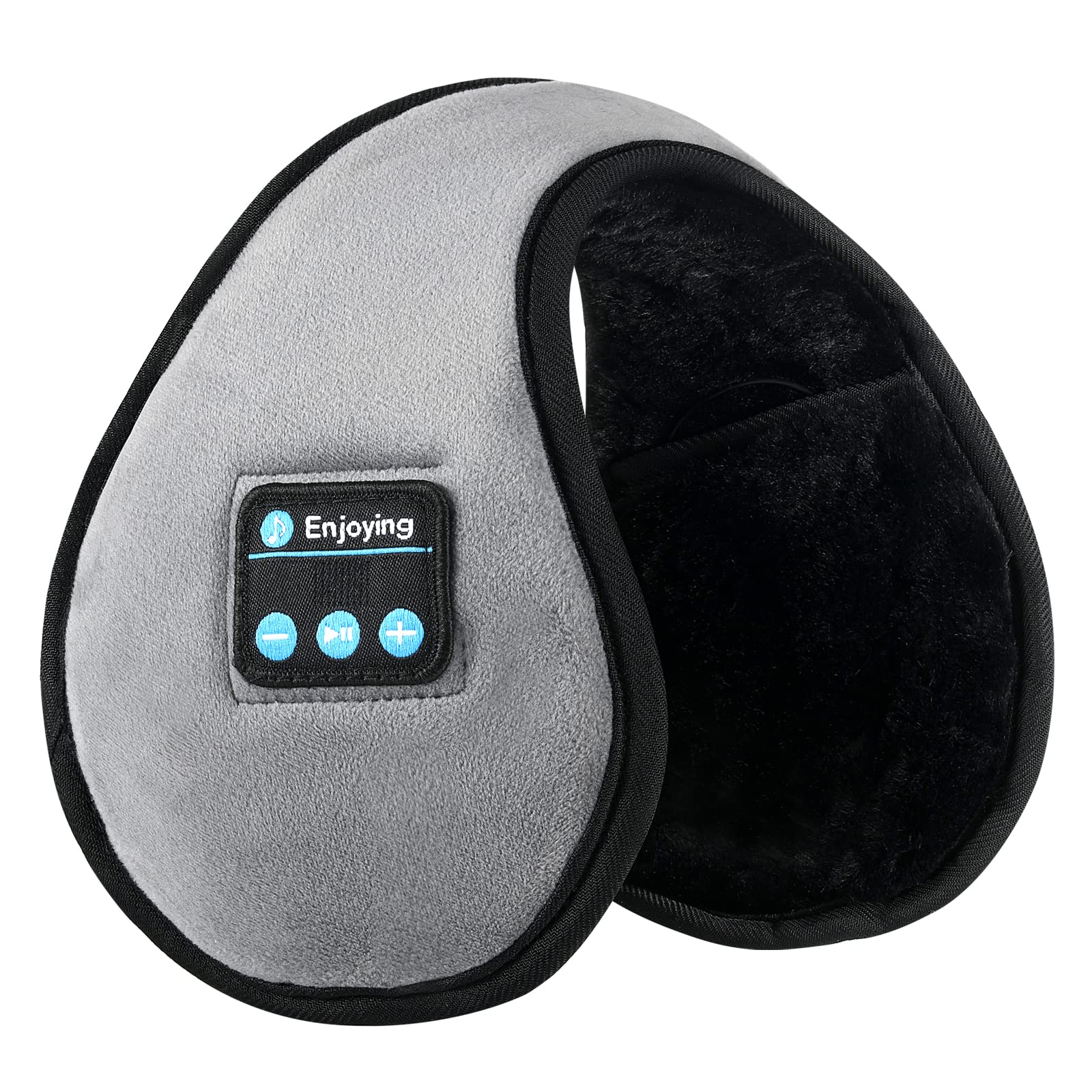 Wireless Bluetooth Earmuffs with Built-in Headphones - Winter Ear Warmers for Cold Weather - Perfect for Skiing, Snowboarding & Outdoor Activities