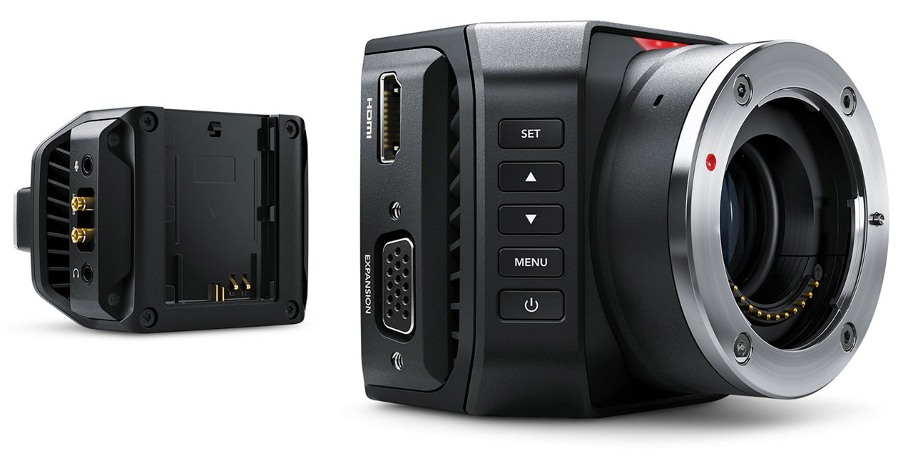 Blackmagic Design Micro Cinema Camera - Professional 4K Digital Film Camera for Filmmaking, Vlogging & Content Creation | Perfect for Indie Films, YouTube Videos & Live Streaming