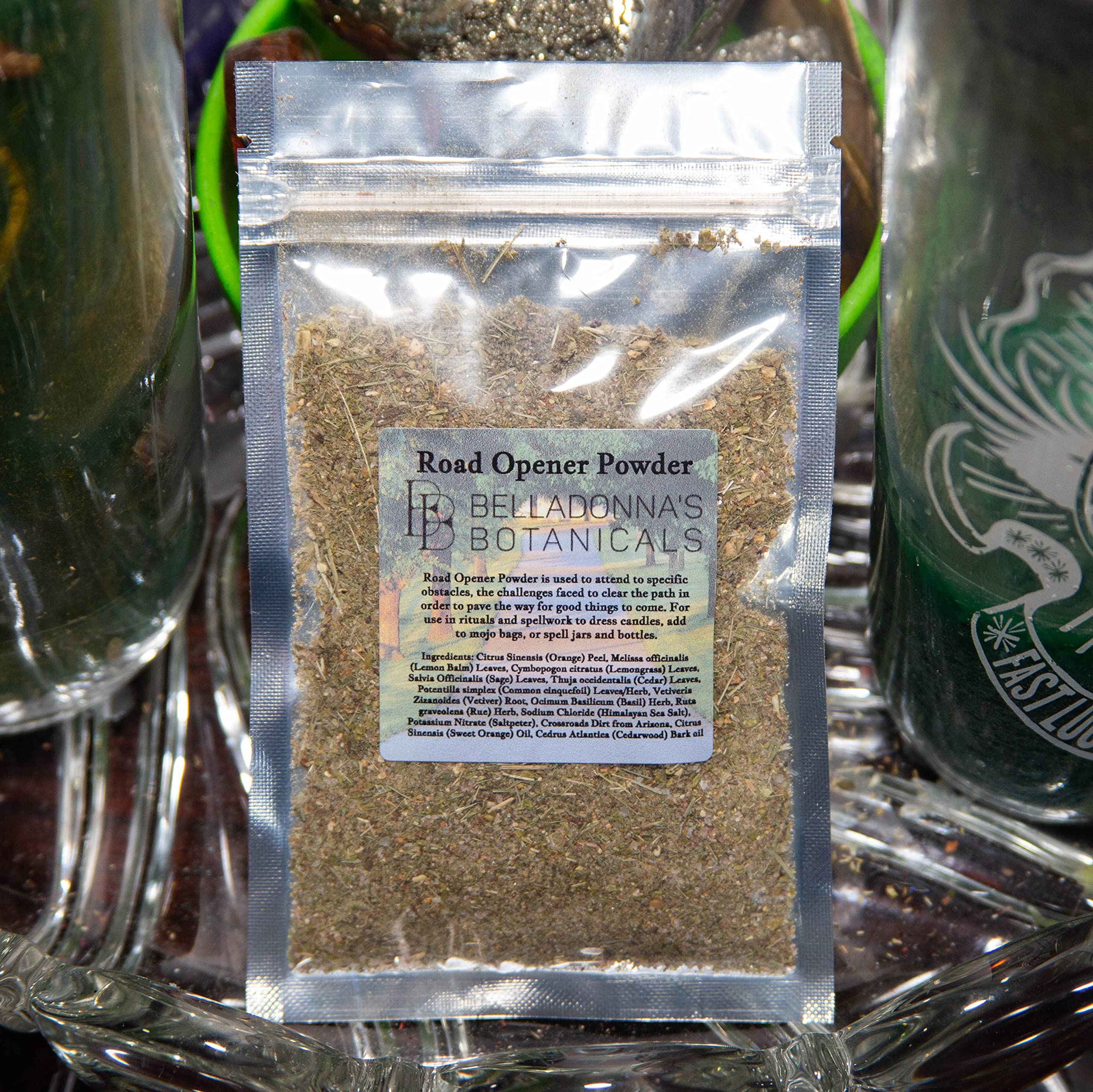 Road Opener Ritual Powder - Spiritual Cleansing & Success Attraction - Use for Meditation, Blessings & Manifestation