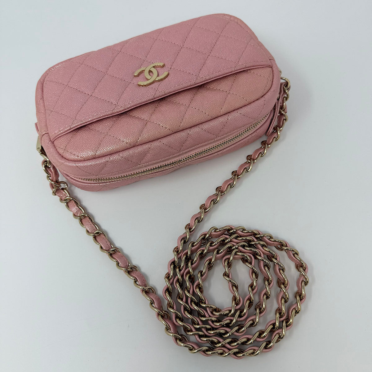 Chanel Iridescent Camera Bag - Luxury Crossbody Bag for Women, Fashionable & Elegant - Perfect for Parties, Dates & Everyday Use