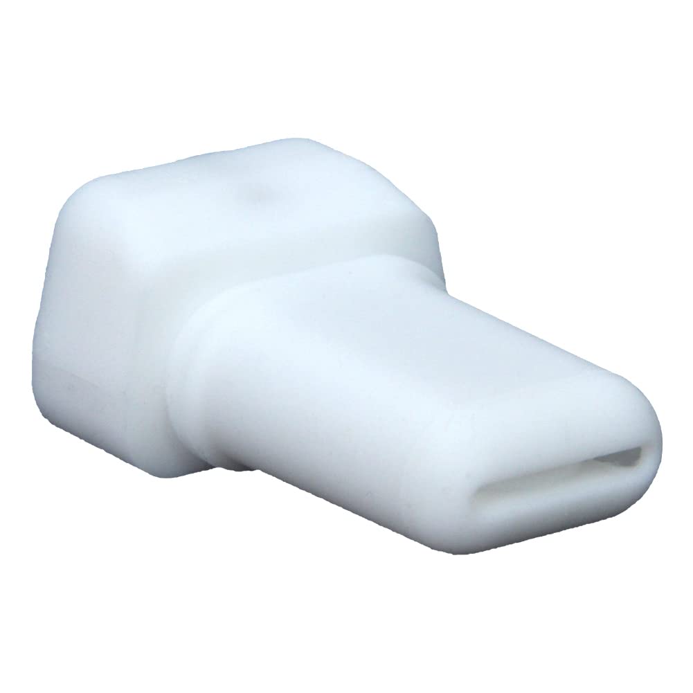 GEEK EWI Replaceable Silicone Mouthpiece - Original Hardness - Compatible with Akai EWI 5000/4000S/SOLO/USB (White) - Perfect for Electronic Wind Instrument Players & Music Performances