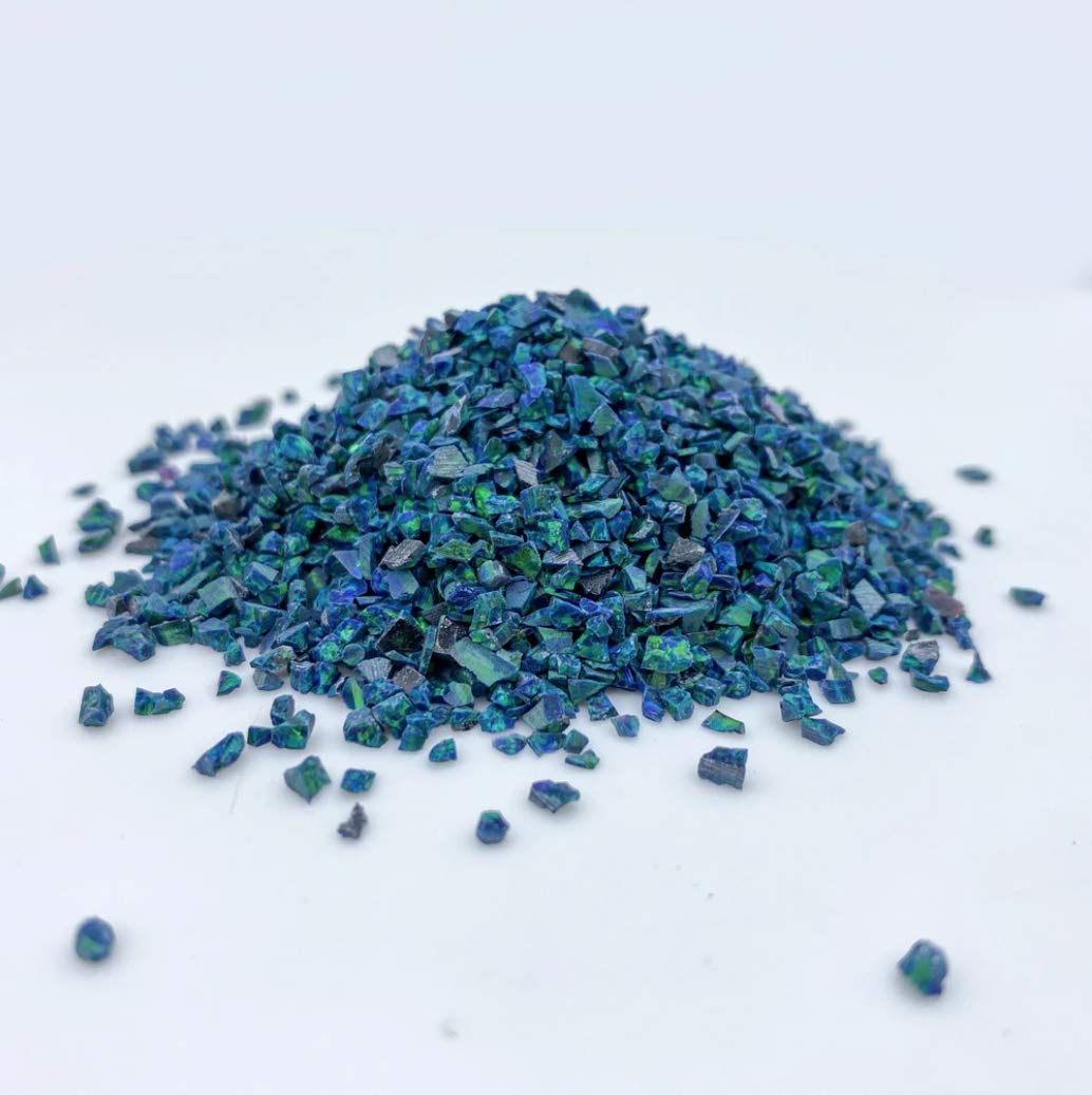 Patrick Adair Supplies Black Emerald Opal (1g) - Genuine Opal Gemstones for Jewelry Making, Wire Wrapping & DIY Crafts | Perfect for Rings, Necklaces & Earrings