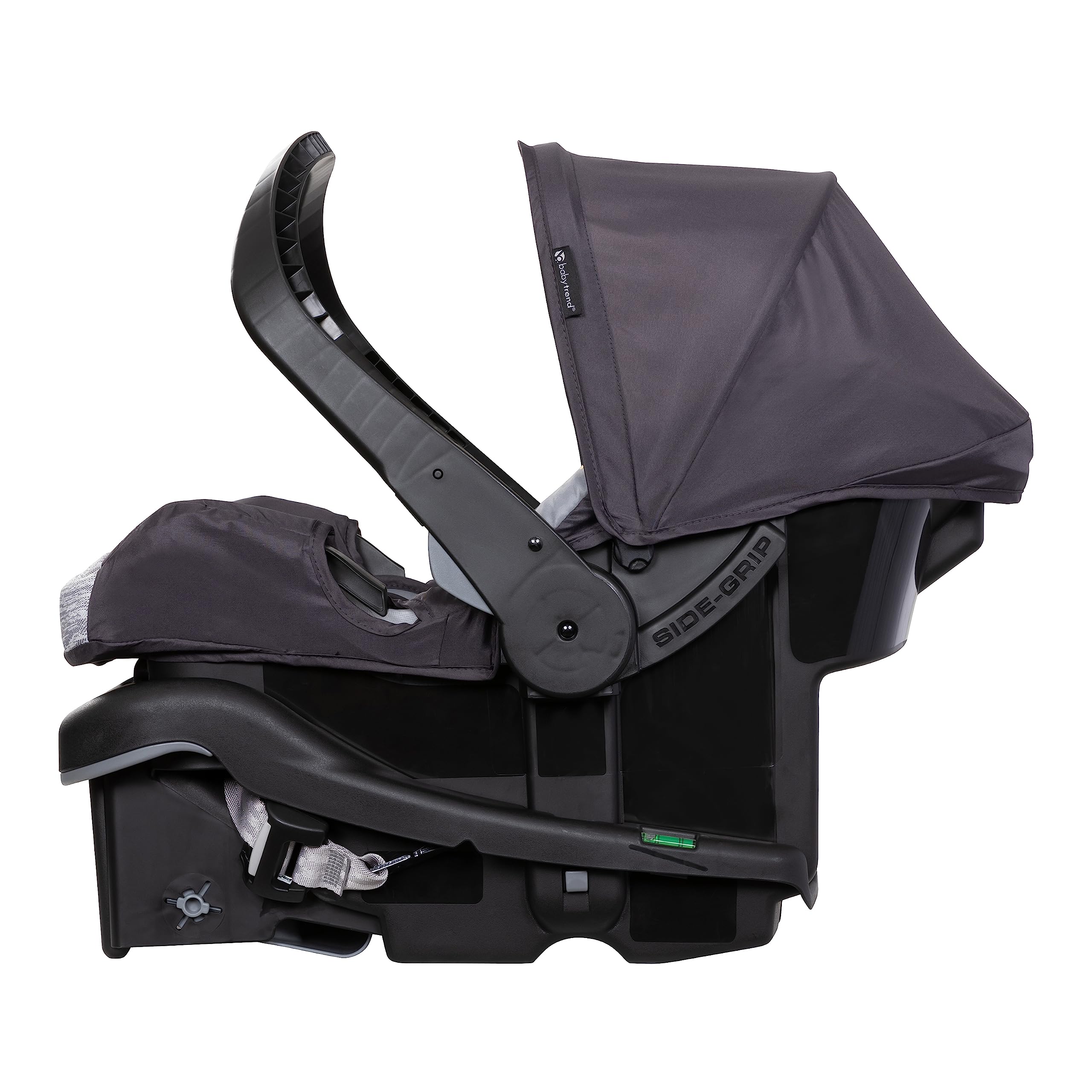 Baby Trend Passport® Stroller Travel System with EZ-Lift™ Infant Car Seat - Lightweight & Compact for Airplane Travel, Perfect for Newborns to Toddlers, Dash Black | Ideal for Family Outings, Shopping & Vacations
