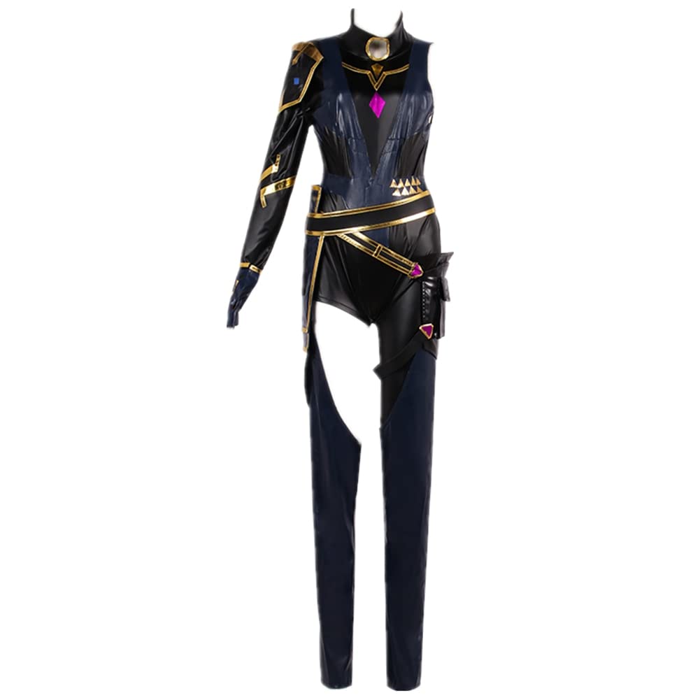 Reyna Cosplay Costume for Women - Cute Jumpsuit Outfit for Halloween, Carnival & Cosplay Parties | Perfect for Video Game Conventions & Themed Events