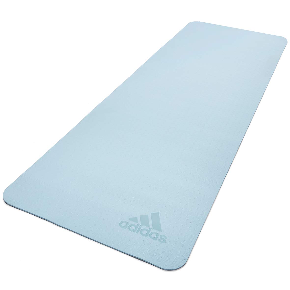 adidas Premium Yoga Mat - Non-Slip, Eco-Friendly, Extra Thick for Comfort - Perfect for Home Workouts, Yoga Studios & Fitness Classes