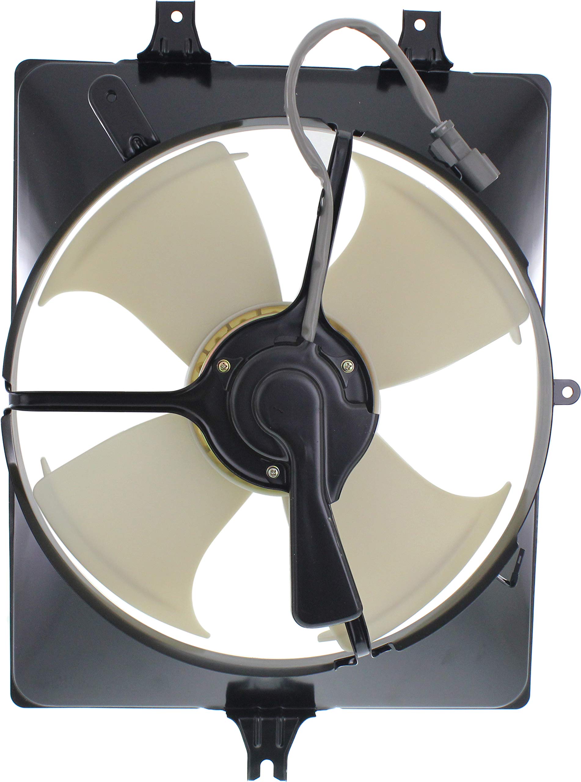 Go-Parts - A/C Fan Shroud Assembly Replacement for 2004-2008 Acura TL, Right Passenger Side - Perfect Cooling Solution for Hot Summer Drives & Engine Protection