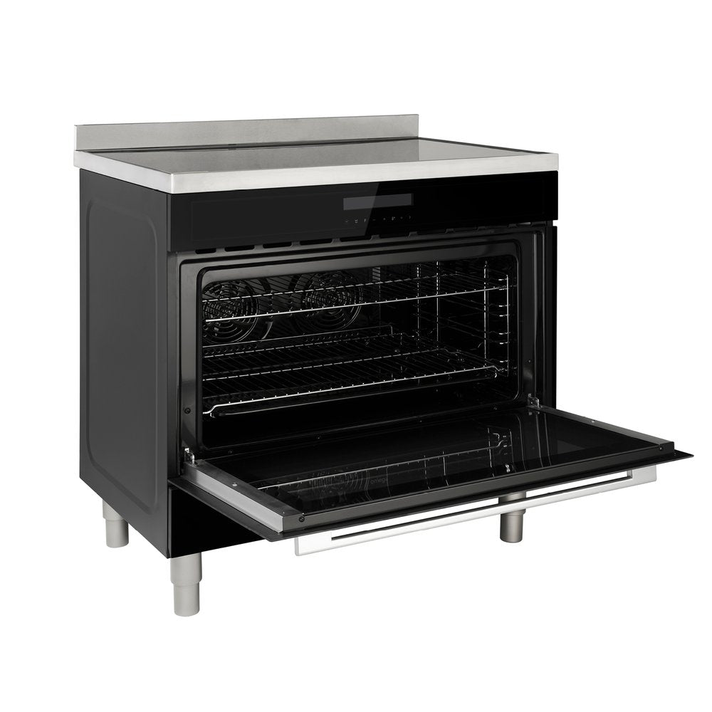 Omega OFOIC909B 90cm Freestanding Induction Cooker with 4 Burners - Perfect for Modern Kitchens, Restaurants & Home Chefs