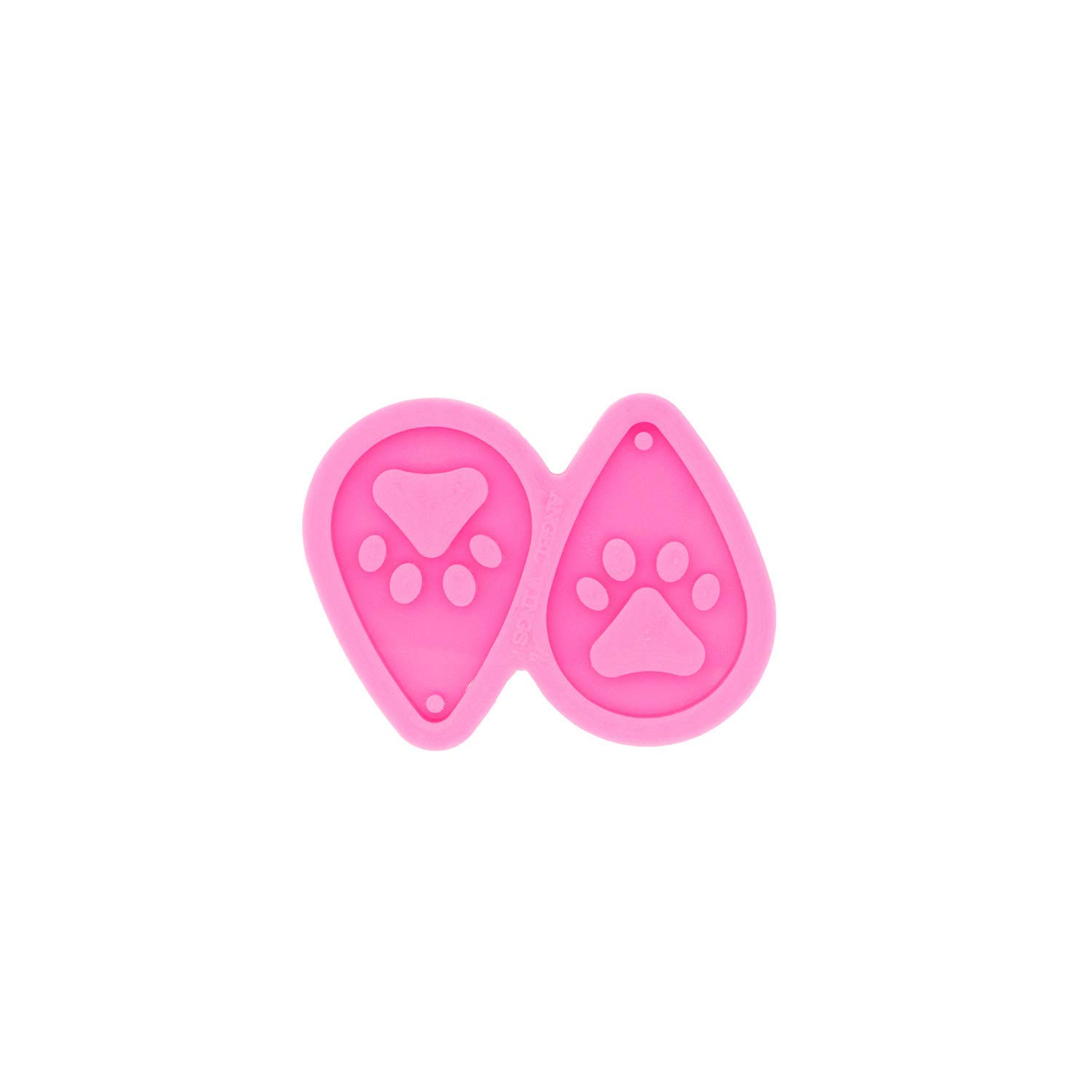 Angel Wings & Bear Paw Silicone Resin Molds for DIY Jewelry Making - Water Droplet Shape Earring Molds, Hollow Epoxy Resin Casting Molds for Women's Earrings, Pendants & Craft Projects - Perfect for Handmade Gifts, Party Favors & DIY Jewelry Business