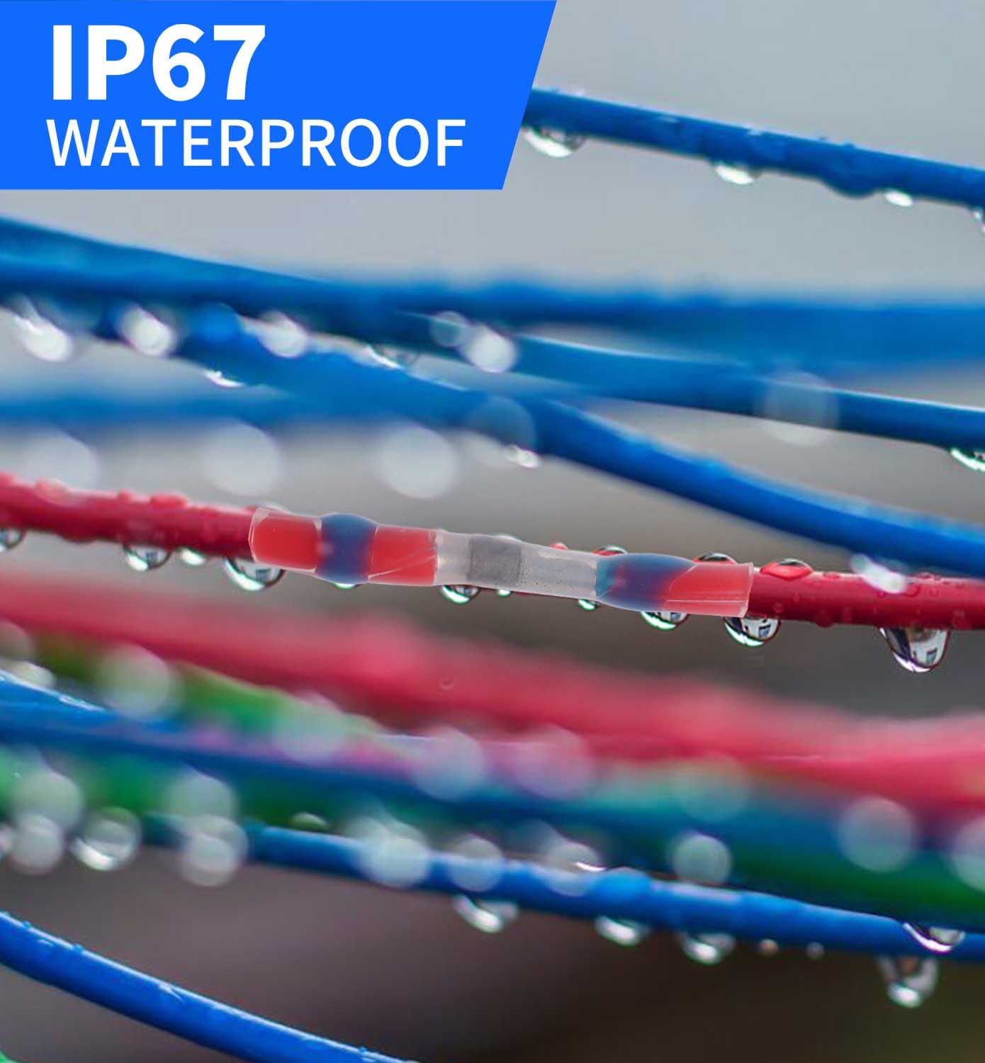 340PCS Waterproof Heat Shrink Solder Seal Wire Connectors Kit - Marine Grade Insulated Butt Connectors for Automotive, Boat, Truck Electrical Repairs | Weatherproof Wire Joint Solution for Outdoor & Harsh Environments