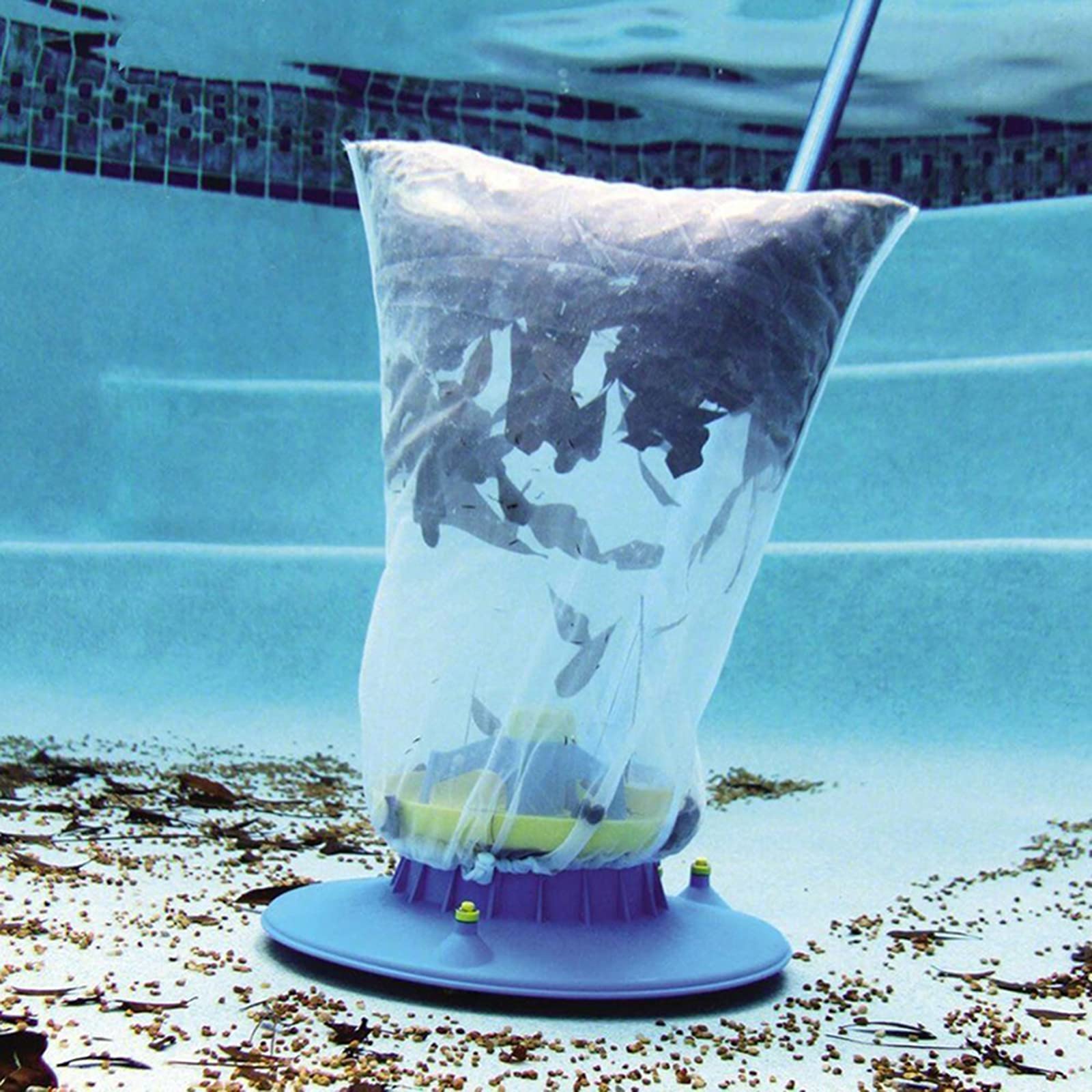 Mini Jet Swimming Pool Vacuum Cleaner - Automatic Floating Debris Suction for Inground/Above Ground Pools - Fountain & Pond Cleaning Brush Tool - Perfect for Backyard, Spa and Water Feature Maintenance