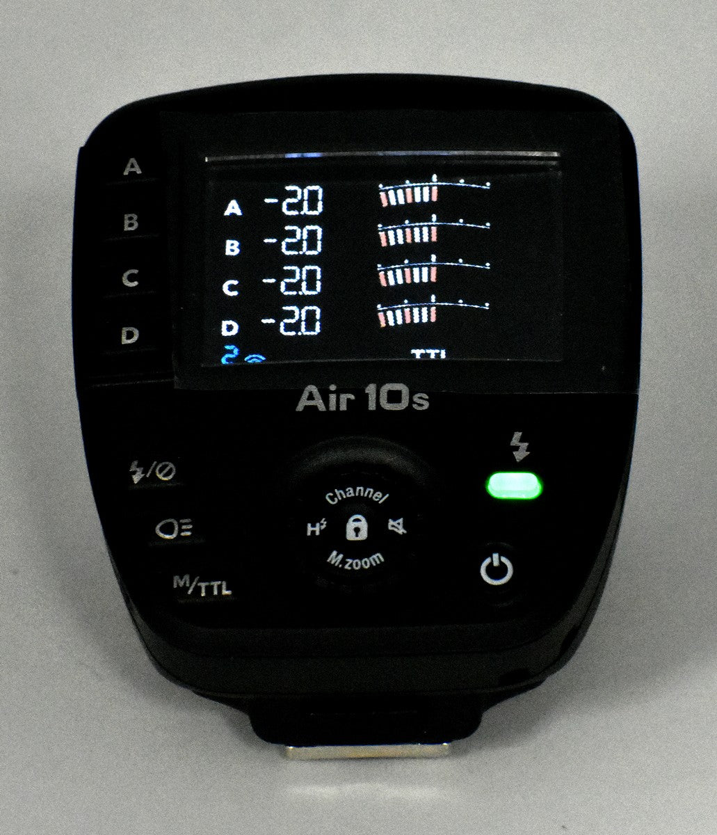 Open Box Nissin Air10s Wireless TTL Flash Commander for Nikon DSLR Cameras - Perfect for Studio Photography & On-Location Shoots