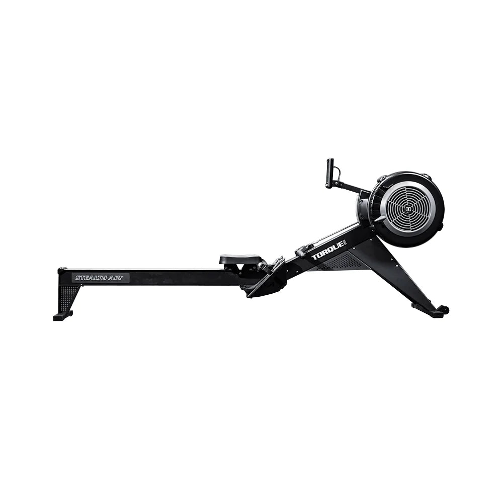 Torque Stealth Air™ Rower - Premium Magnetic Rowing Machine for Home Gym, Full Body Workout Equipment with LCD Monitor | Perfect for Indoor Fitness, Cardio Training & Small Spaces