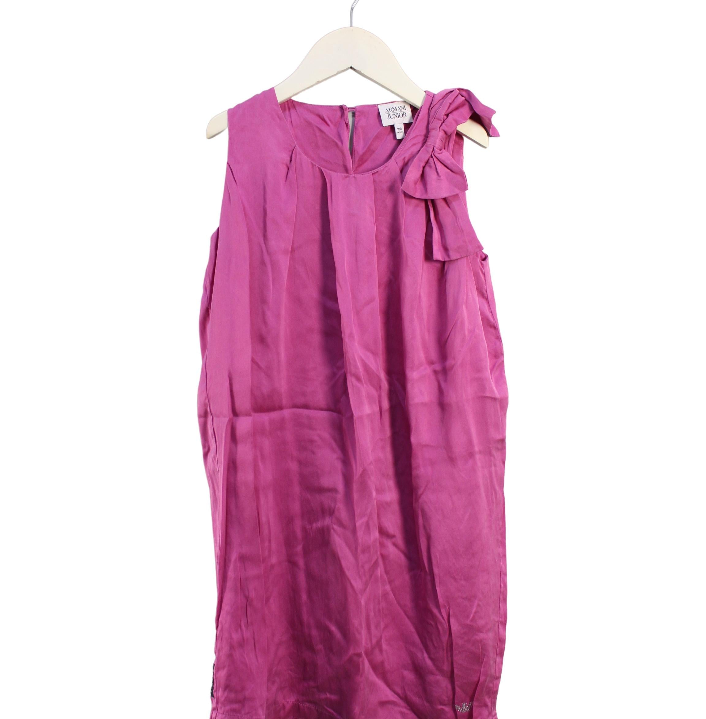 Armani Women's Sleeveless Cocktail Dress Size 10Y - Elegant Formal Wear for Parties, Weddings & Special Occasions