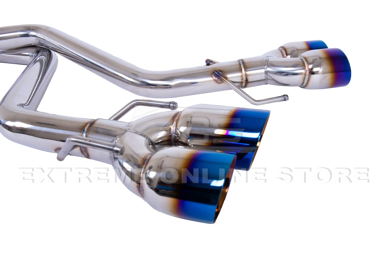 Lexus RC200t RC300 RC350 Stainless Steel Muffler Axle Back Exhaust System (2015-Present) - 3.5