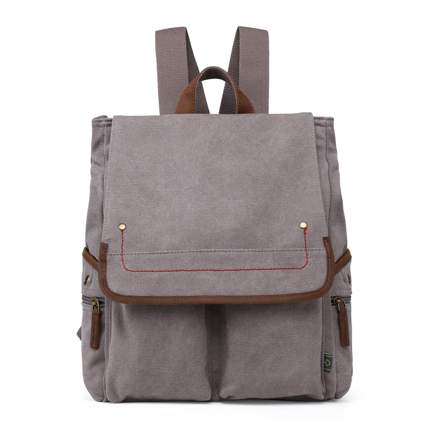 TSD Lightweight Travel Laptop Backpack - Hiking & Daypack (Gray) for Outdoor Adventures