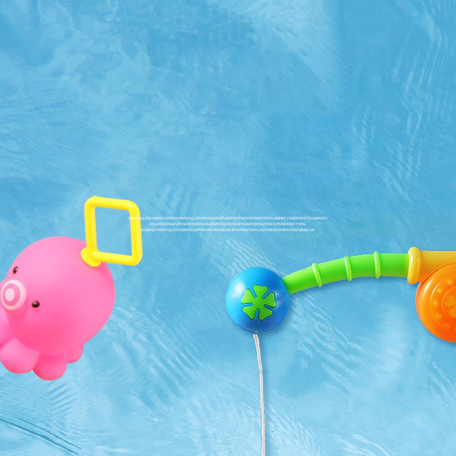 Light-Up Bathtub Fishing Toy Set - 20 Squishy Ducks for Kids Sensory Play & Swimming Fun | Interactive Bath Time Games for Toddlers & Preschoolers