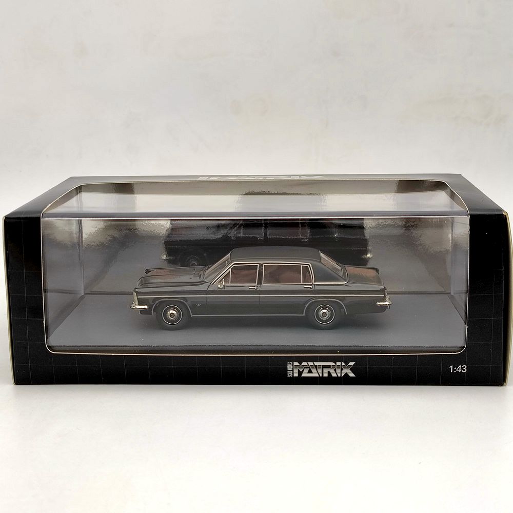 1/43 Scale Opel Diplomat B Lang Vogt 1974 Black Resin Model Car MX11502 - Collectible Diecast Vehicle for Display & Gift Giving - Perfect for Car Enthusiasts & Model Collectors