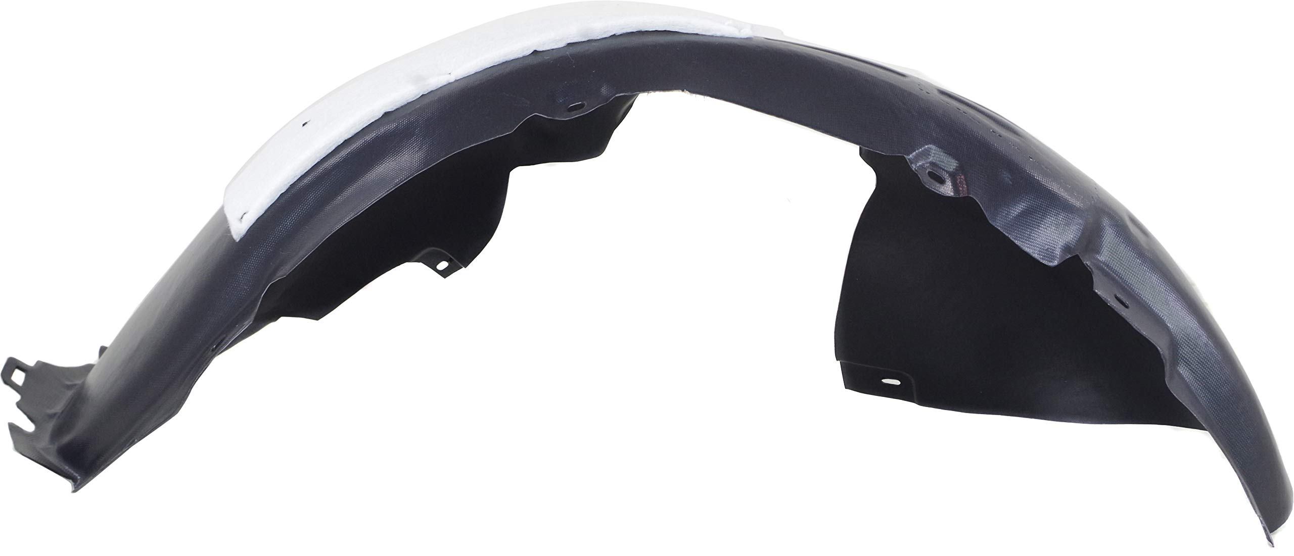 Go-Parts Replacement Front Fender Liner for Volkswagen Golf 2018-2021 & E-Golf 2015-2020 - Passenger Side Rear Section - Perfect Fit for Golf Models 2016-2020 | Easy Installation for Car Maintenance & Repair
