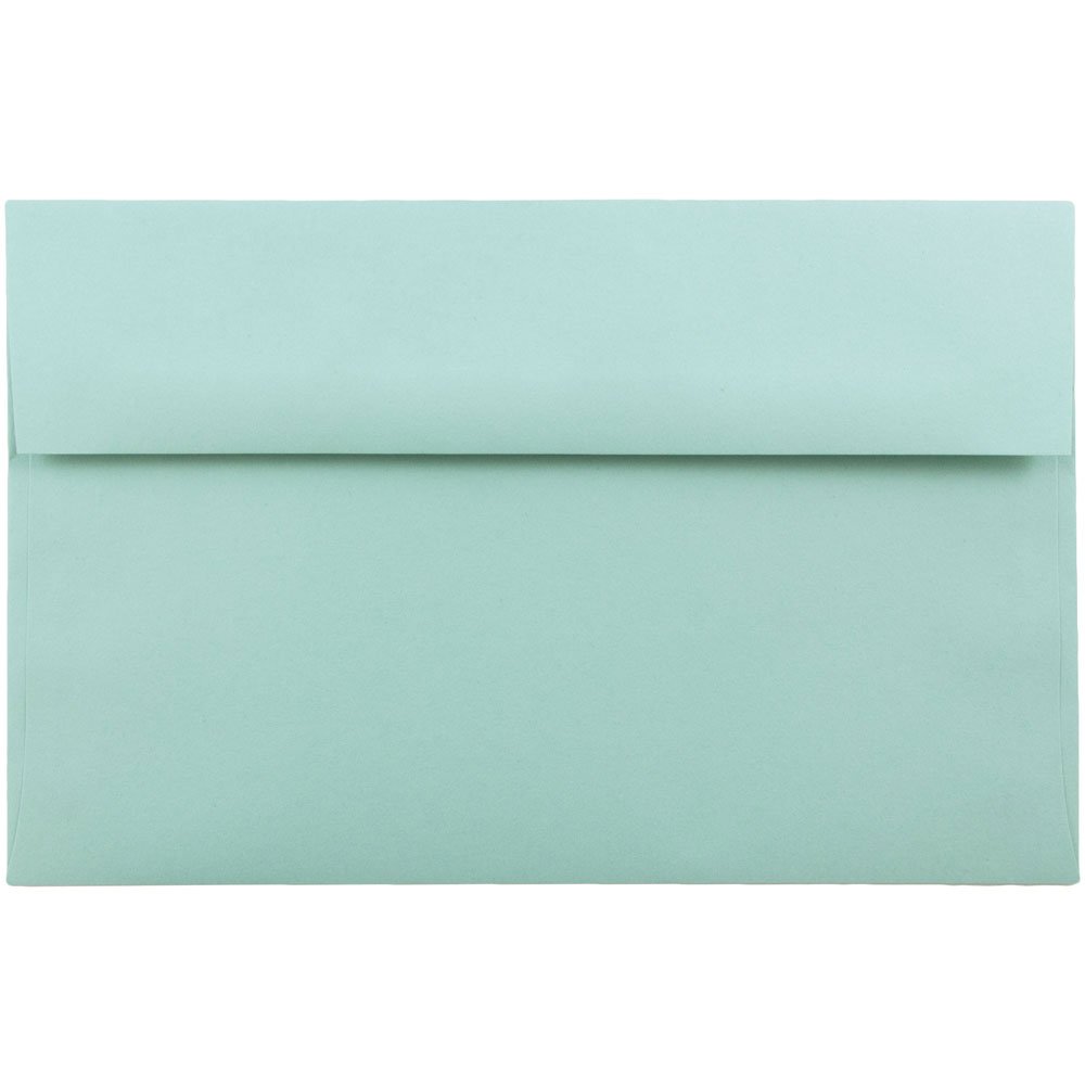 Premium A10 Invitation Envelopes 6 x 9.5 Inches - 1000 Pack Aqua Blue Bulk Wedding & Business Stationery - Perfect for Greeting Cards, Announcements, and Formal Correspondence