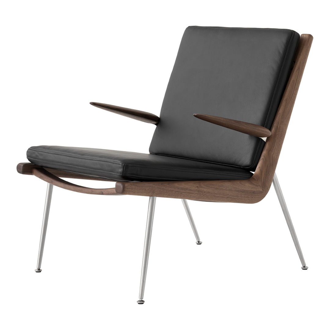 Boomerang HM2 Lounge Chair with Arms - Modern Comfort for Living Room, Office & Patio - Ergonomic Design for Relaxation & Style