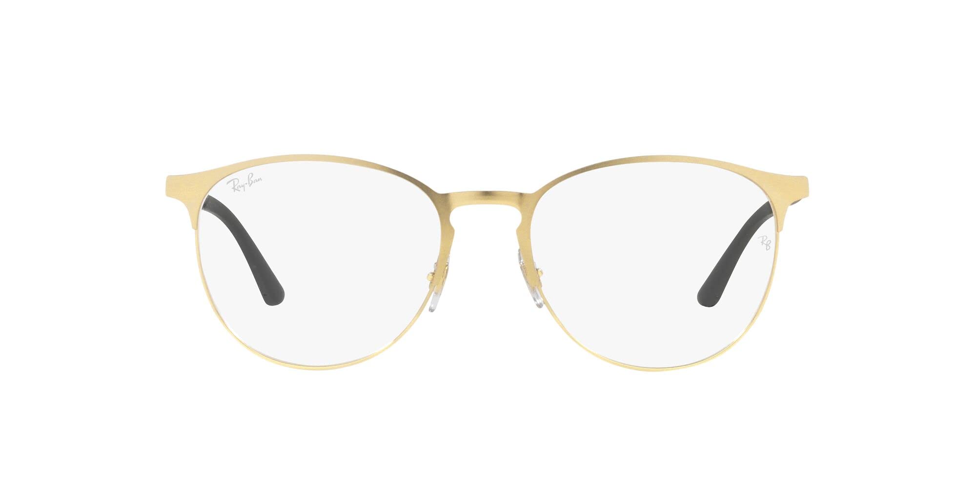 Ray-Ban Rx6375 Round Prescription Eyeglass Frames for Men & Women - Classic Vintage Style Optical Glasses for Reading, Driving & Daily Wear