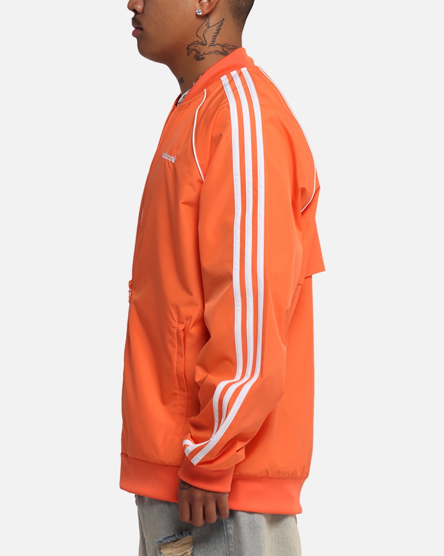 Adidas Archive Track Jacket for Men & Women - Orange Retro Running Jacket with Zip Front | Perfect for Running, Gym Workouts & Streetwear Fashion