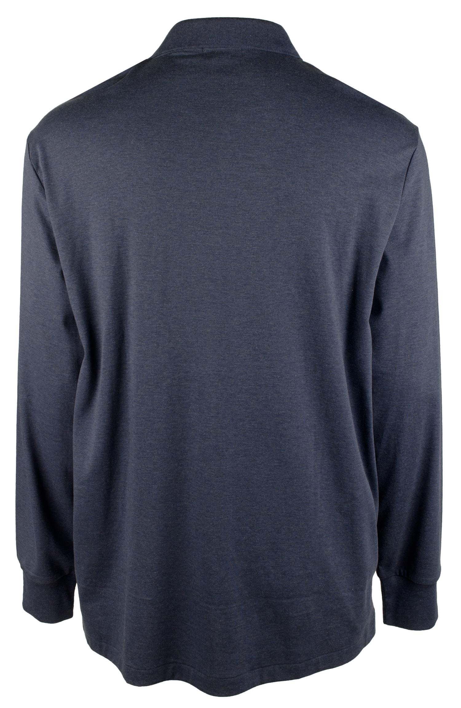 Polo Ralph Lauren Men's Big & Tall Cotton Polo Shirt - Navy Blue 2LT - Comfortable Casual Wear for Work, Golf & Everyday Outings