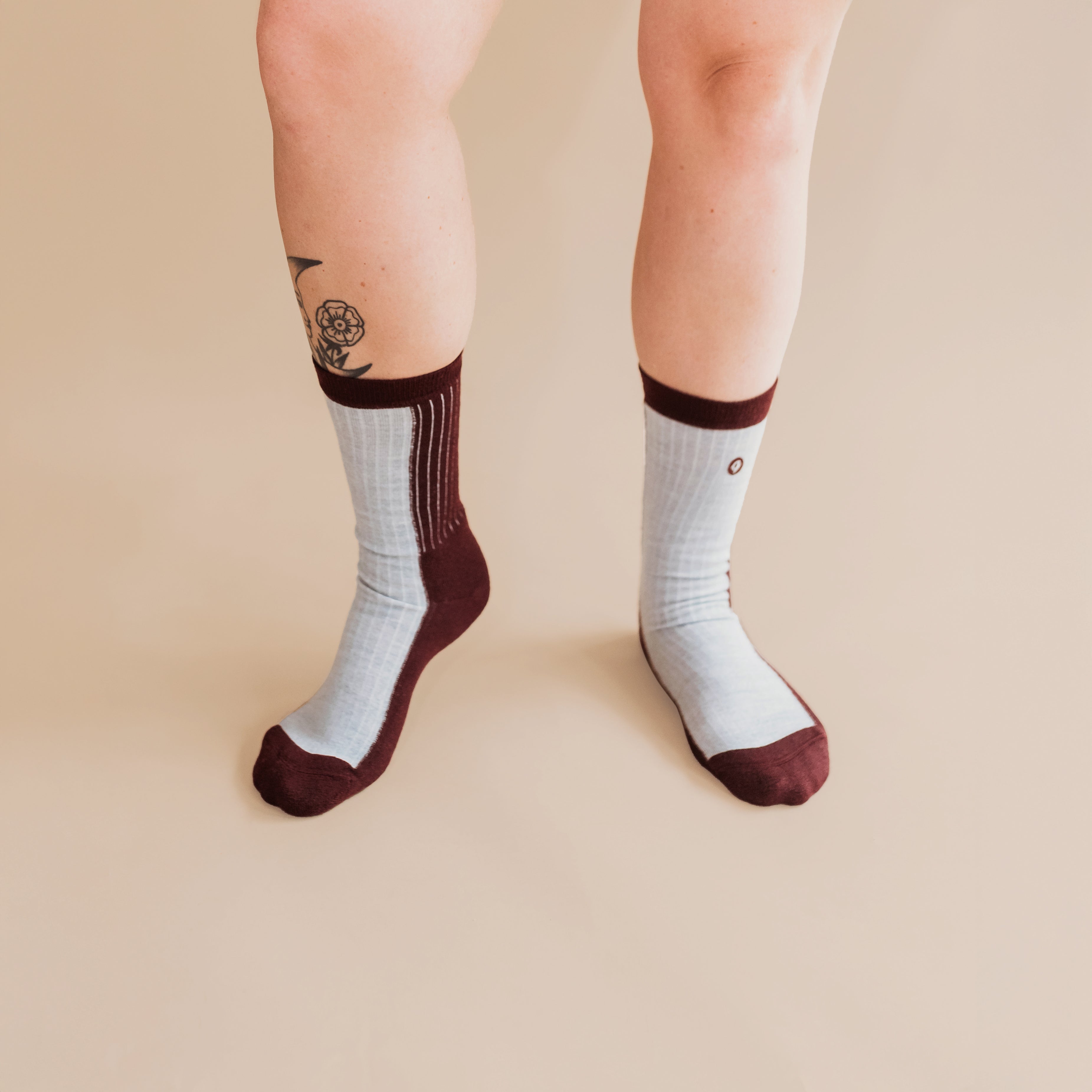 Premium Merino Wool Midweight Socks for Men & Women - Soft, Breathable & Moisture-Wicking - Aqua Blue - Ideal for Hiking, Running & Outdoor Activities