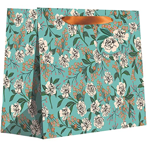 Retro Floral Aqua