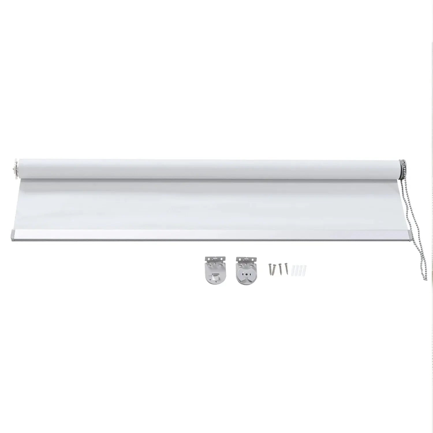 Owen Blackout Loop Control Fabric Roller Shade - Light Blocking Window Treatment for Bedroom & Home Office (36