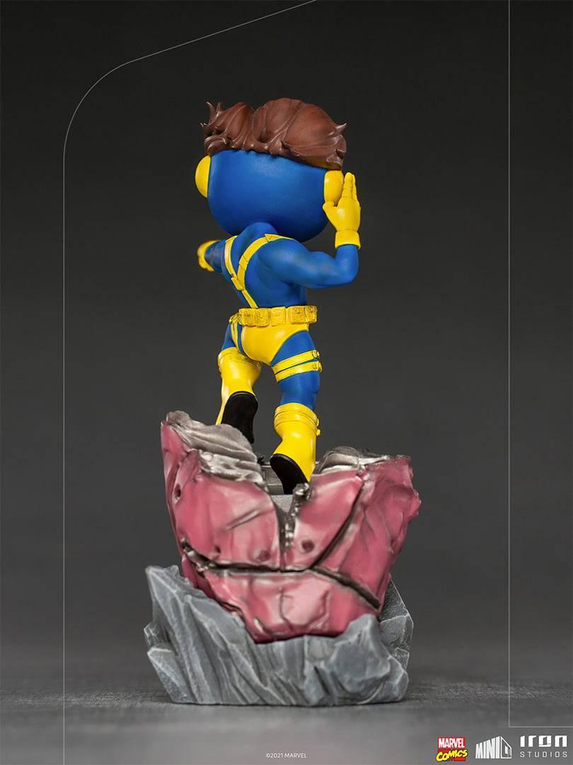 Iron Studios X-Men Cyclops MiniCo Collectible Figure - Perfect for Marvel Fans, Action Figure Displays & Comic Book Collections