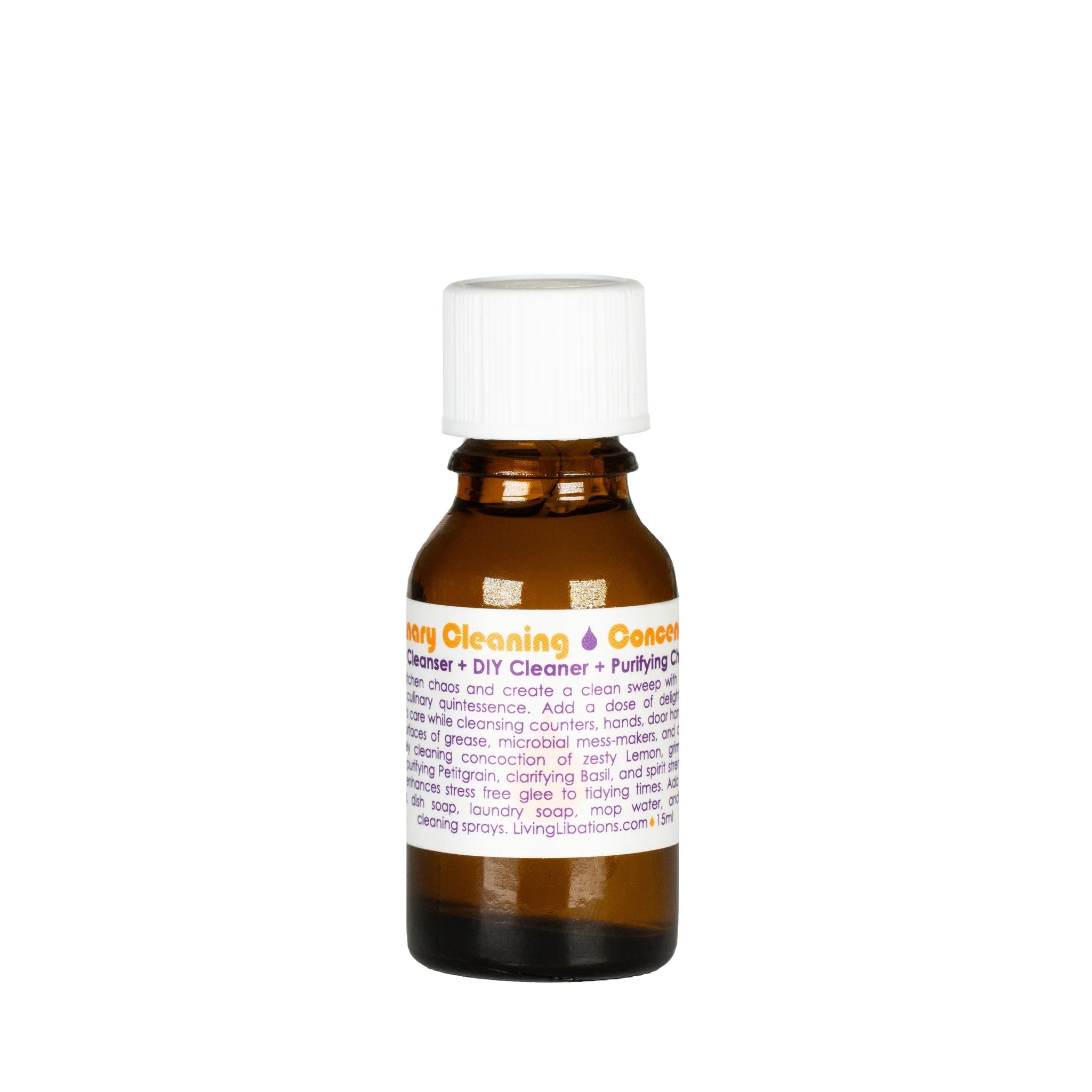 Natural Culinary Cleaning Concentrate | Eco-Friendly Air Freshener, DIY Home Cleaner & Purifying Chrism for Kitchen, Bathroom & Office