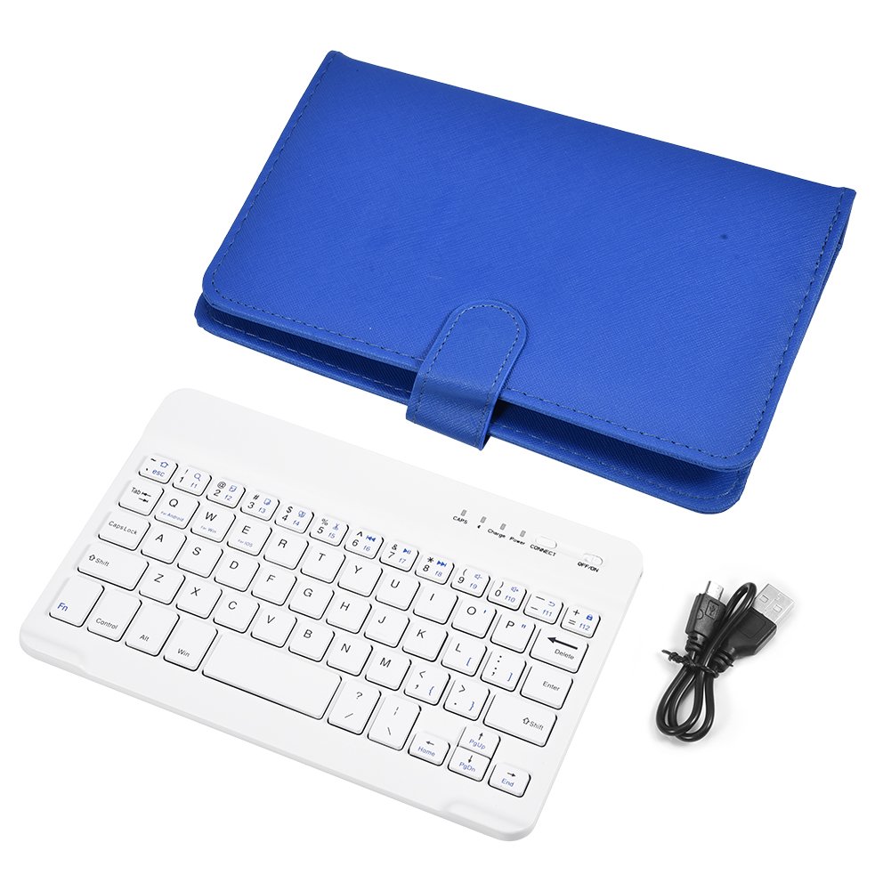 2-in-1 Bluetooth Keyboard Case for Phones 4.5-6.8