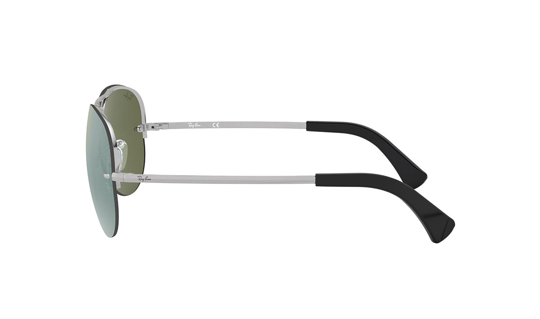 RayBan 3449 Polarized Sunglasses for Men & Women - UV Protection, Classic Aviator Style - Perfect for Driving, Outdoor Sports & Fashion