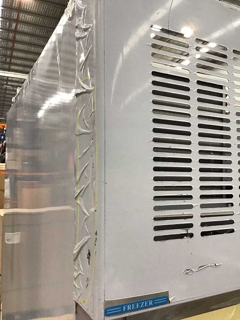 TROPICAL Thermaster SUF500 Stainless Steel Half Door Freezer - 2nds Quality | Perfect for Restaurants, Grocery Stores & Commercial Kitchens