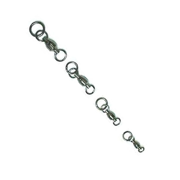 Premium Quick Rig Sea Bouy Pro Grade Ball Bearing Swivels - Heavy Duty Saltwater Fishing Swivel for Offshore Trolling, Deep Sea Fishing & Boat Rigging