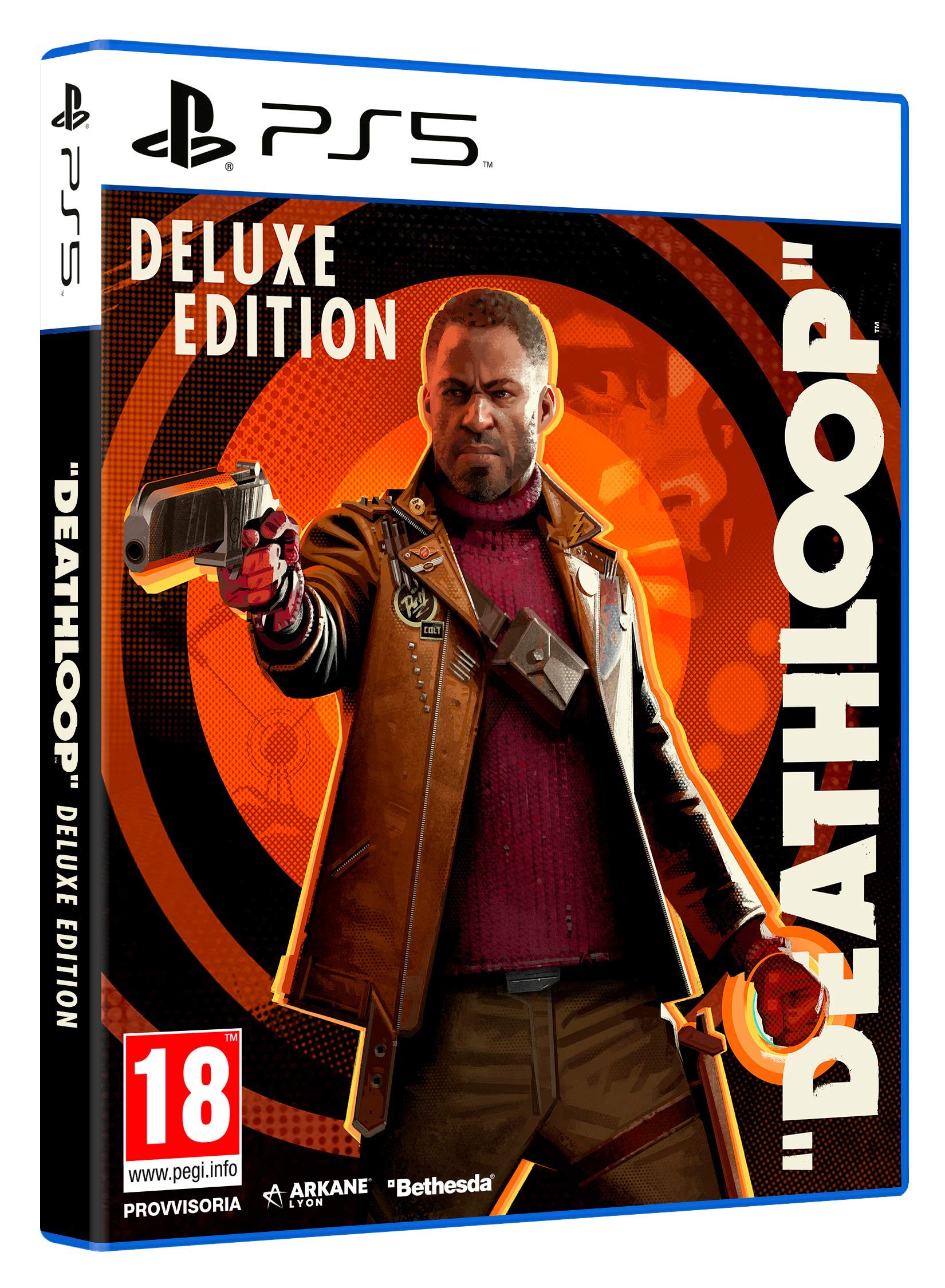 Deathloop Deluxe Edition for PS5 - Exclusive Bonus Content & Enhanced Gameplay | Perfect for Action-Adventure Fans & Next-Gen Gaming Enthusiasts