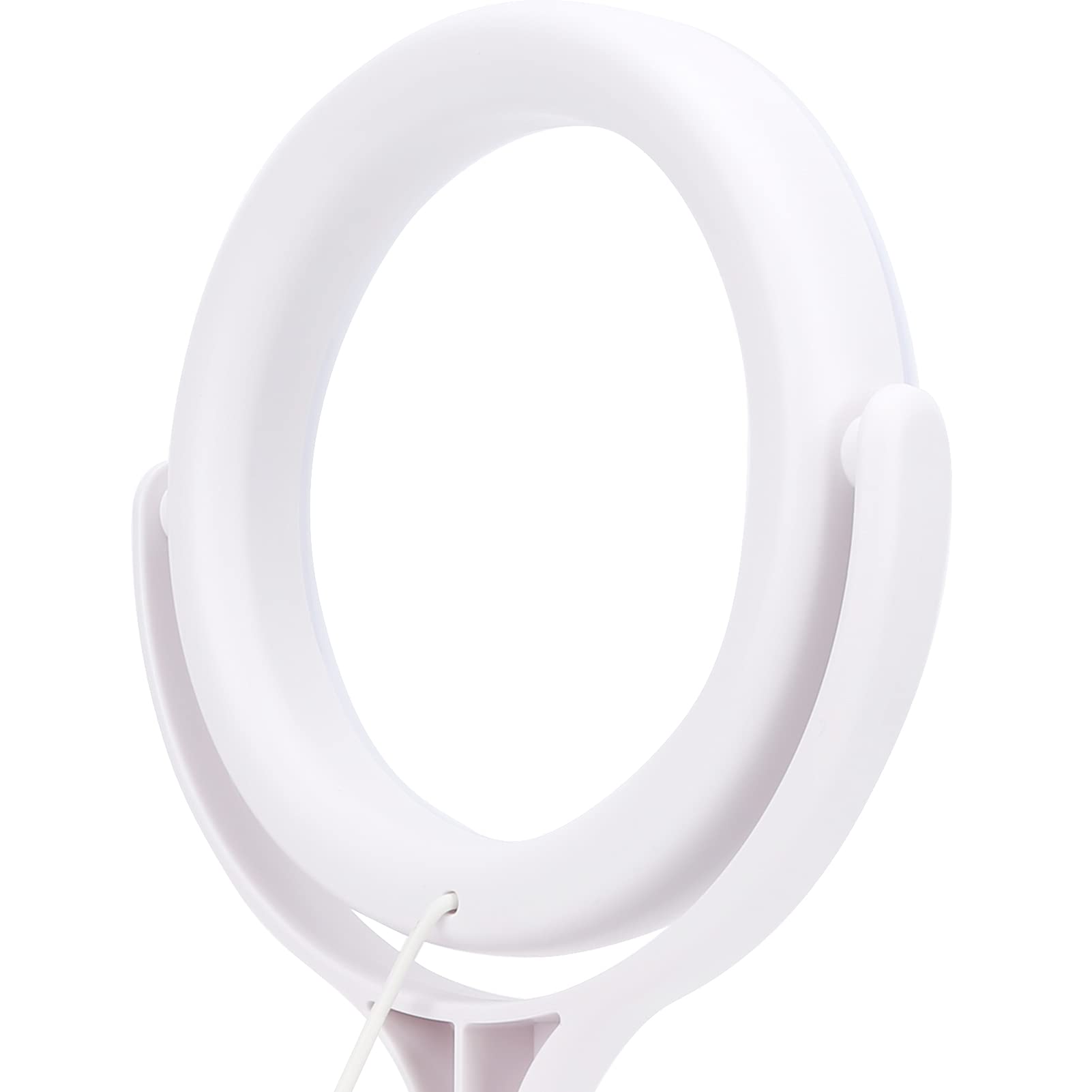 8-Inch Ring Light for Live Streaming, Selfie, Video Calls - Fill Light with Adjustable Brightness for Night Photography, YouTube, TikTok & Zoom Meetings