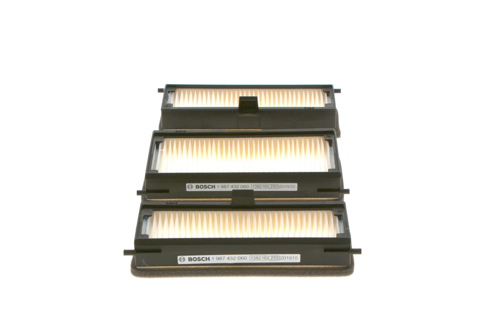 Bosch M2060 Standard Cabin Air Filter - Premium Replacement for Cleaner Air Inside Your Car - Perfect for Sedans, SUVs, and Trucks