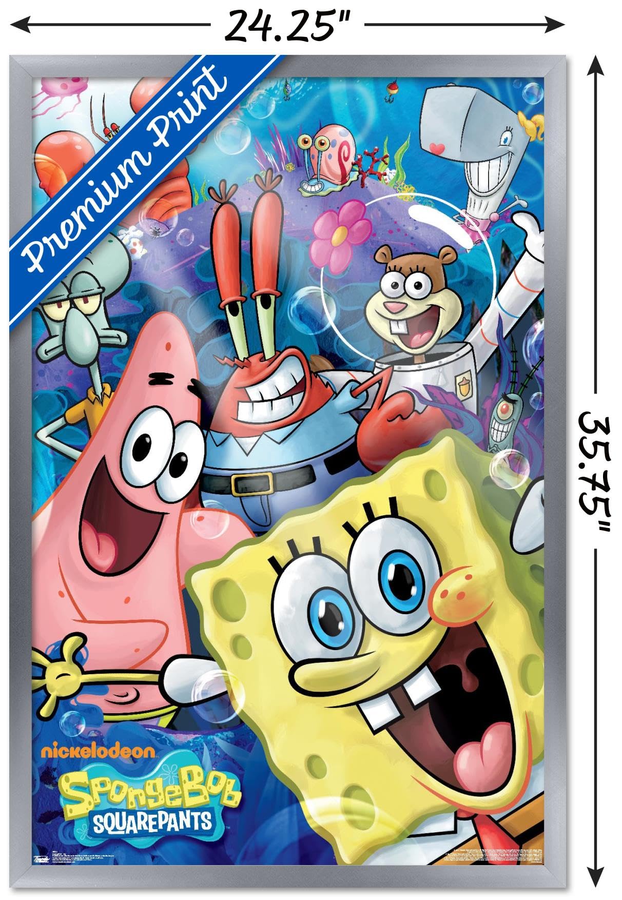 Trends International Nickelodeon Spongebob Squarepants Joy Wall Poster - 22.375