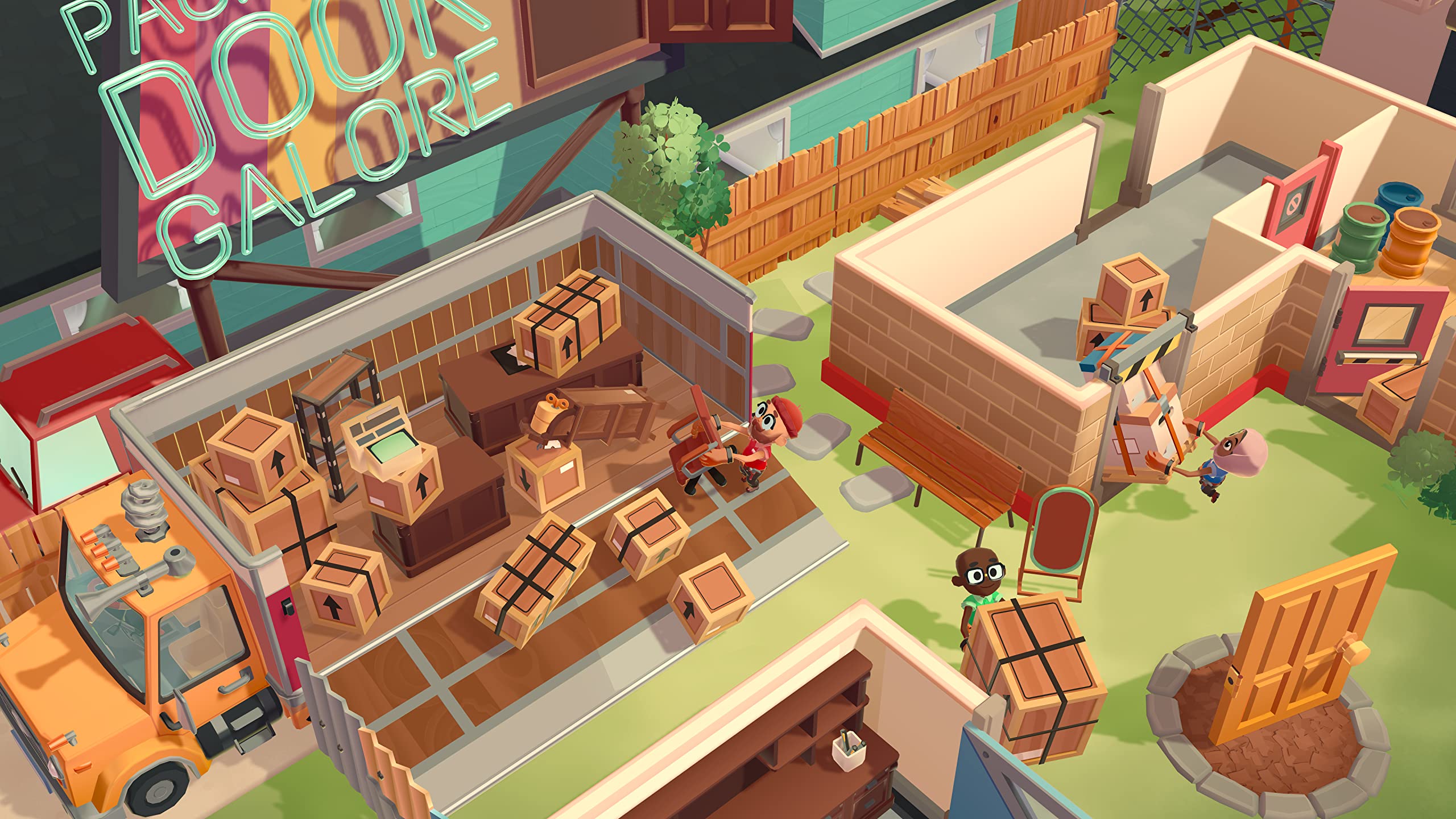 Moving Out 2 - PS5 Game | Cooperative Couch Multiplayer Fun for Friends & Family | Perfect for Party Nights & Casual Gaming