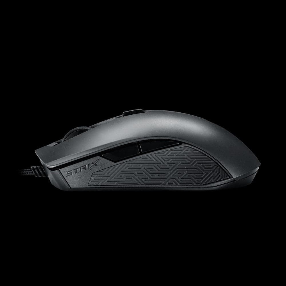 ASUS ROG STRIX EVOLVE AURA RGB Gaming Mouse - Wired Optical Gaming Mouse with 7200 DPI, Ergonomic Design, Customizable RGB Lighting (2-Year Warranty) - Perfect for FPS, MOBA and MMO Gaming