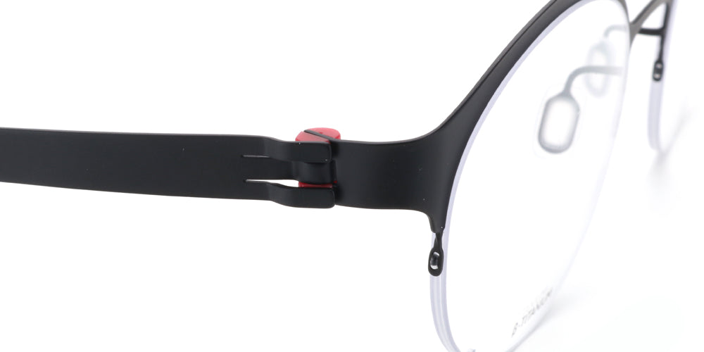 JINS Design Project x Alberto Meda 290 - Lightweight Titanium Eyeglass Frames for Men & Women | Perfect for Office, Reading & Daily Wear