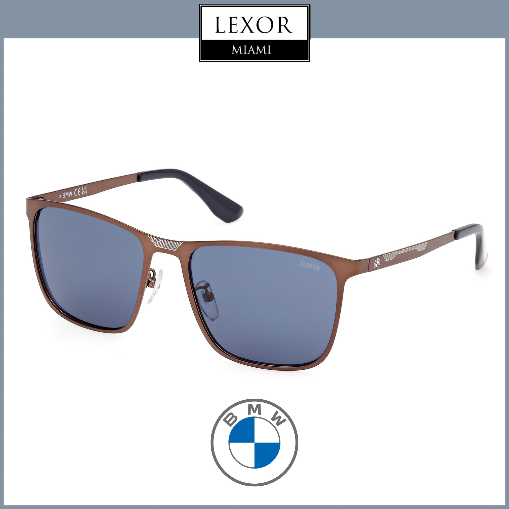 BMW BW0052 H 5638V Premium Polarized Sunglasses for Men & Women - UV Protection, Stylish Driving Shades - Perfect for Outdoor Sports, Beach & Road Trips