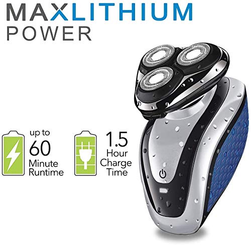 Best Electric Shavers for Men - 2-in-1 Dry/Wet Waterproof Rotary Shaver with USB Rechargeable - Perfect Gift for Dad & Husband - Ideal for Travel, Gym & Daily Grooming Routine