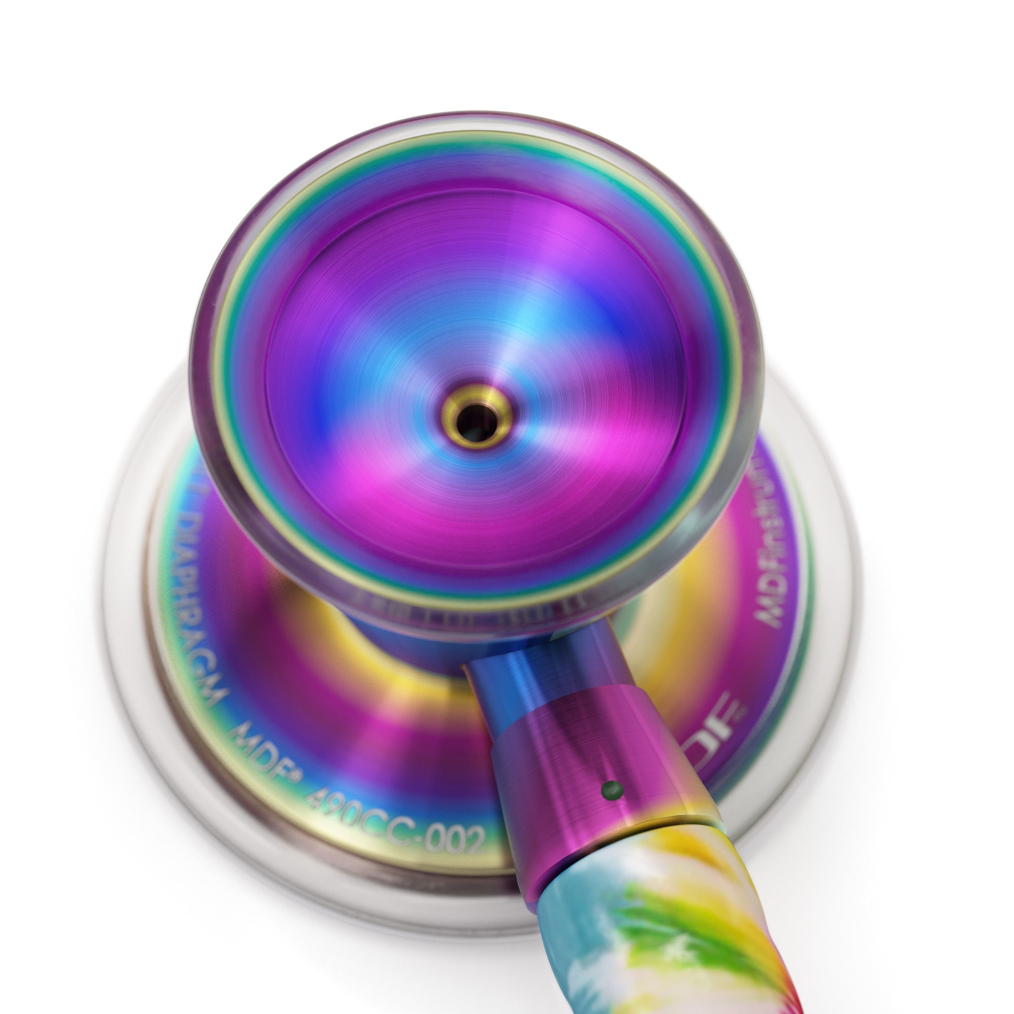 ProCardial® Titanium Cardiology Stethoscope - Premium Medical Stethoscope for Doctors & Nurses - Ideal for Cardiac Exams, Hospital Use & Clinical Diagnostics (Haight Ash/Kaleidoscope Design)
