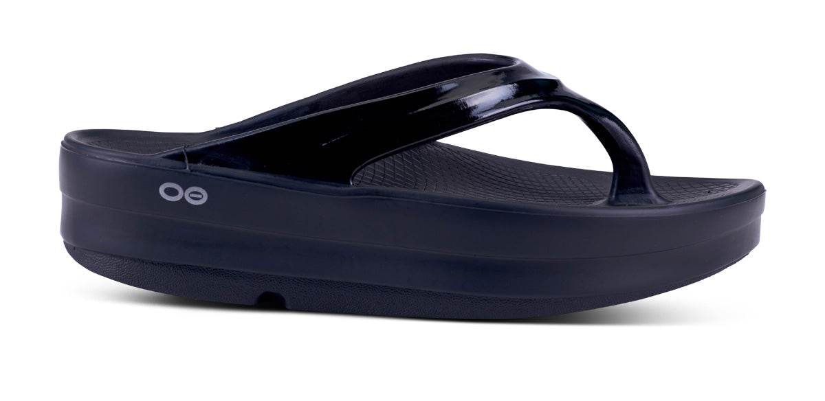Women's OOmega OOlala Sandal - Comfortable Black Summer Sandals for Women | Perfect for Beach, Vacation & Casual Outings