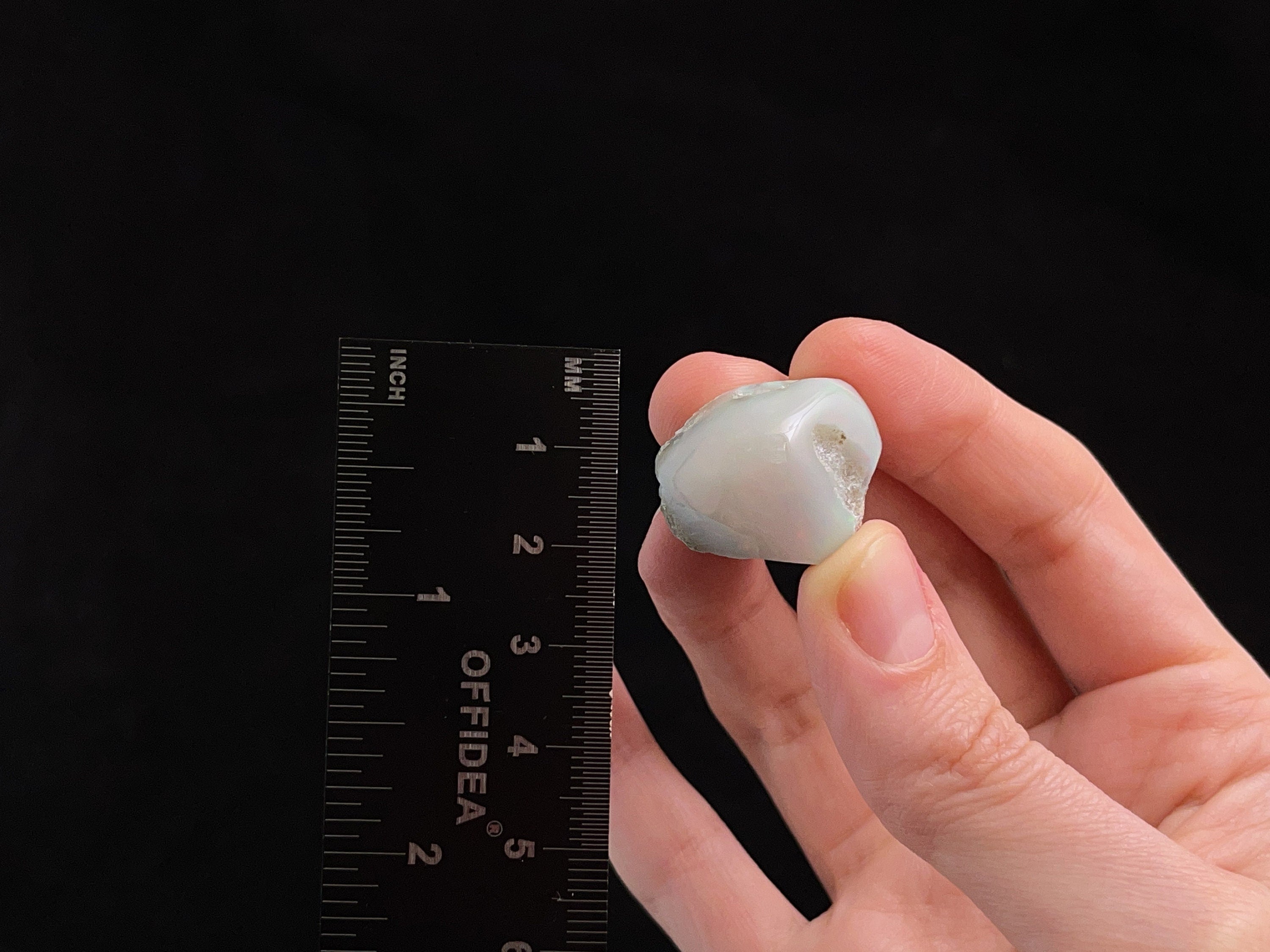 Natural Welo Opal Crystal - 3A XL Polished Window Raw Opal, October Birthstone (45306) | Jewelry Making, Healing Crystals & Home Decor