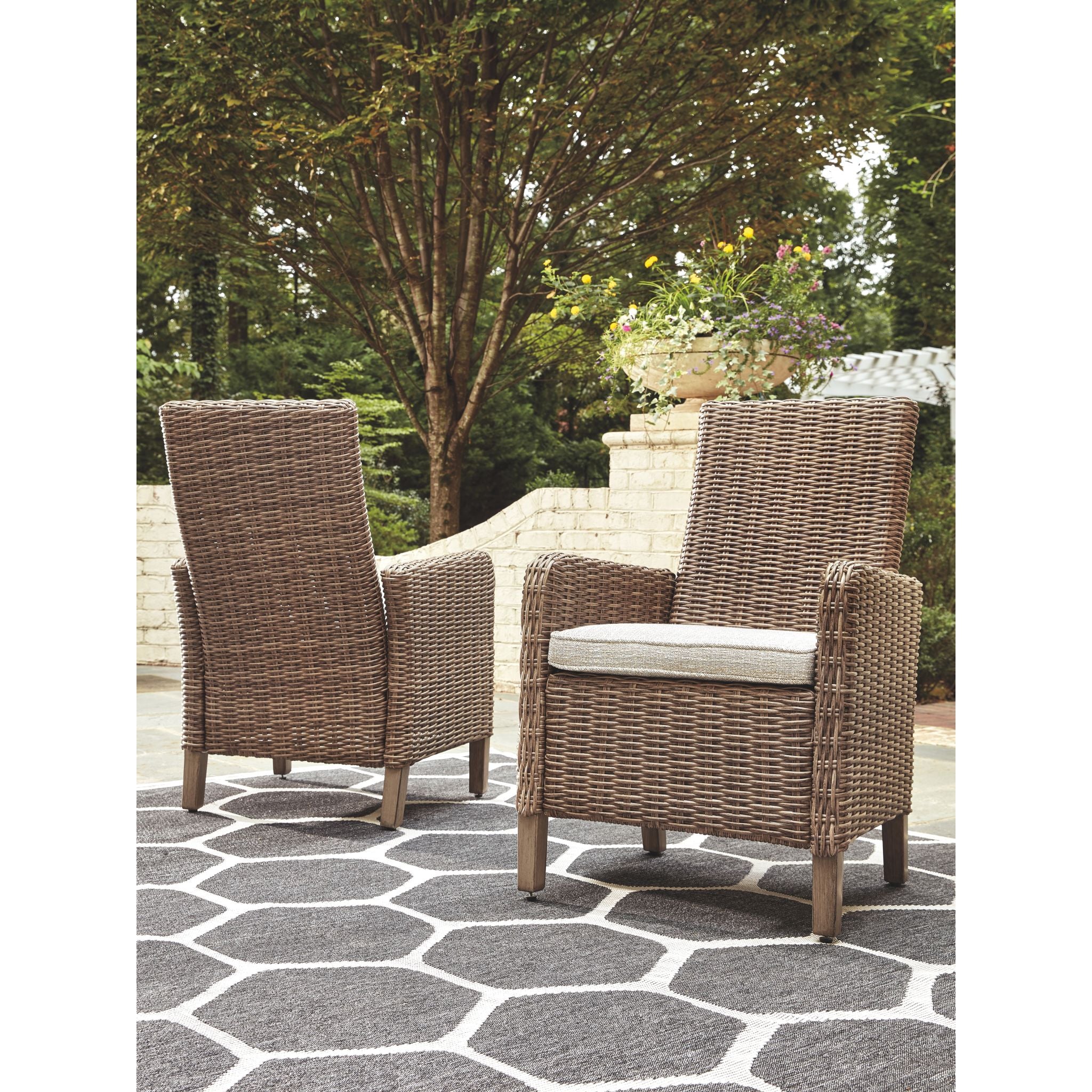 Beachcroft 6-Piece Outdoor Dining Set in Beige - Perfect for Patio, Garden, and Backyard Entertaining