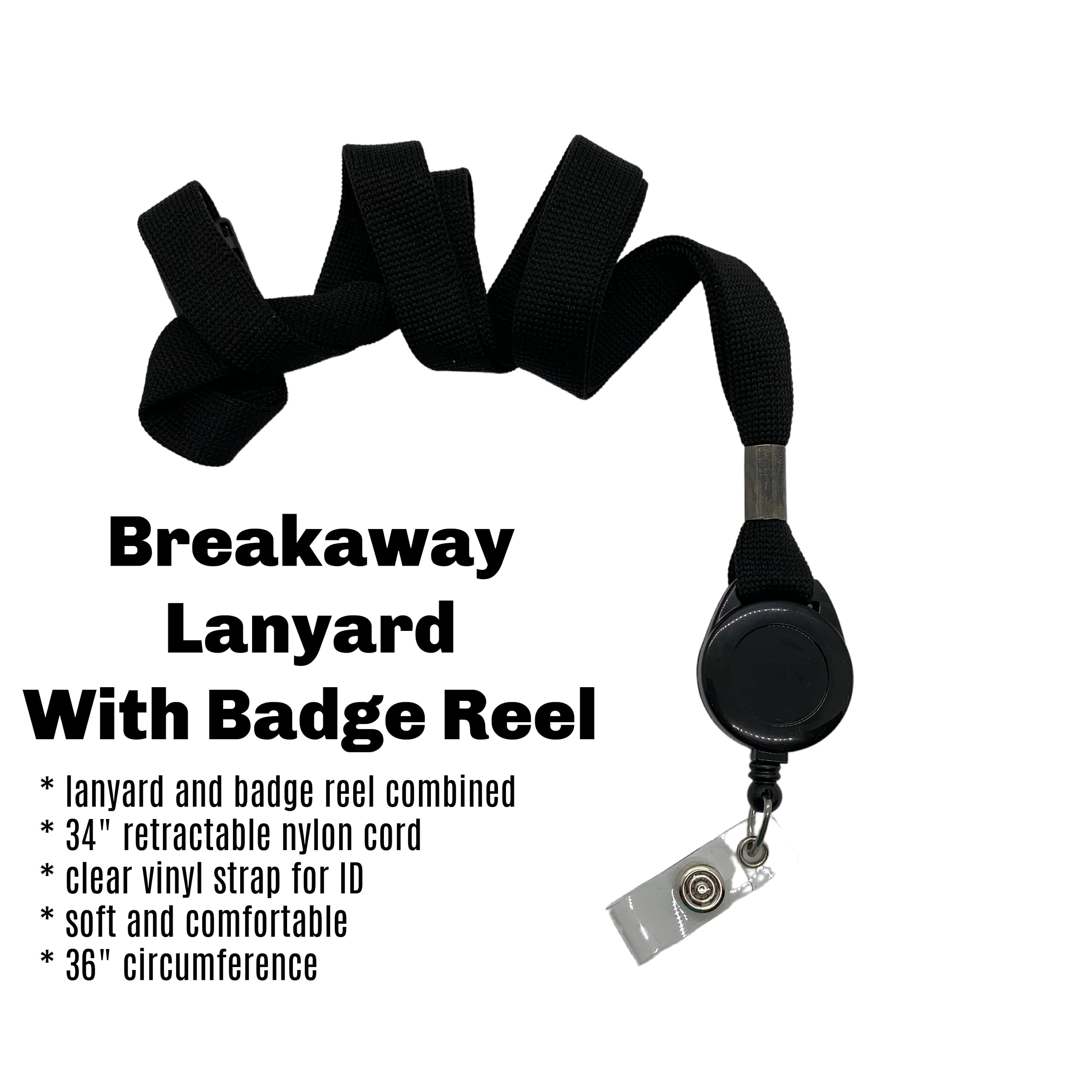 Pharmacist ID Badge Reel - Retractable Nurse Name Tag Clip for Healthcare Professionals